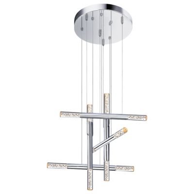 Champagne Axes LED Multi-Light Pendant by Sonneman Lighting - Starlight Lighting USA and Canada